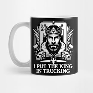 I put the King in Trucking Mug